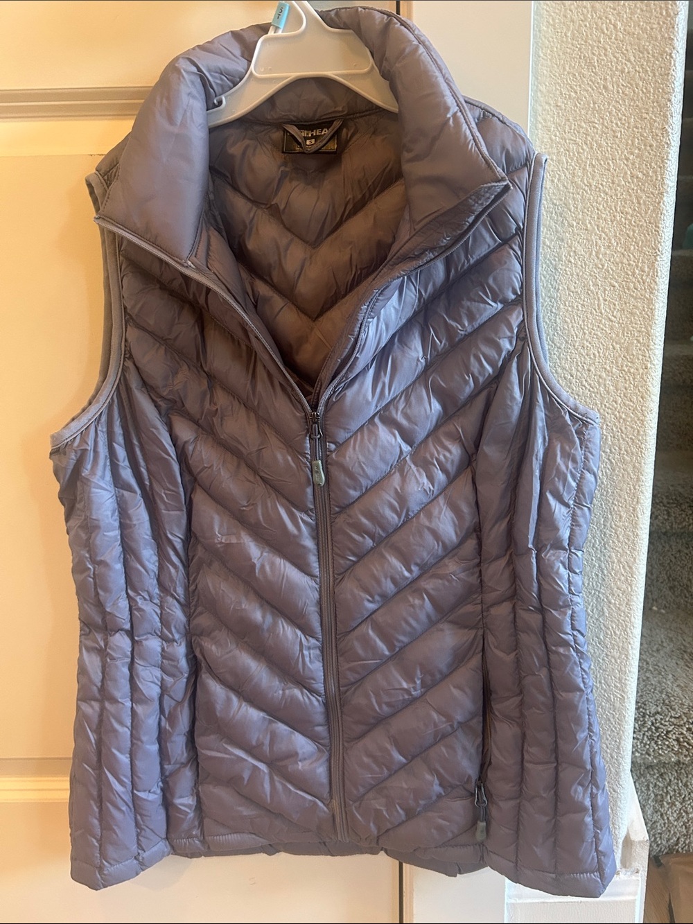 32 Degrees Quilted Puffer Vest in Lavender